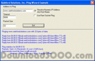 Ping Wizard ActiveX screenshot